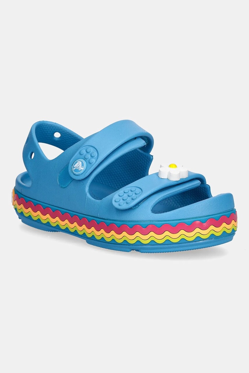 Detské šľapky Crocs CROCBAND CRUISER RICRAC SANDAL K 211028