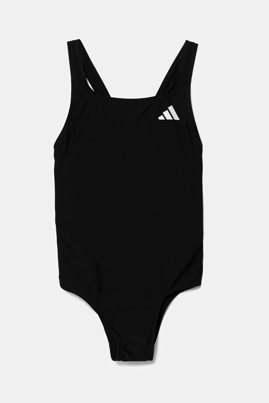 Jednodielne detské plavky adidas Performance čierna farba, JM8223