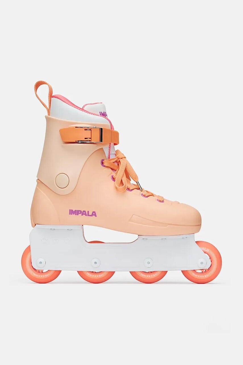 Kolieskové korčule Impala Lightspeed Inline Skate oranžová farba