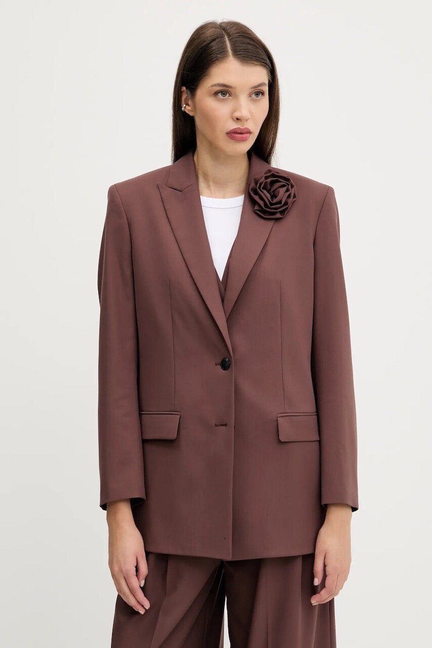 Sako HUGO hnedá farba, jednoradové, jednofarebné, 50544133