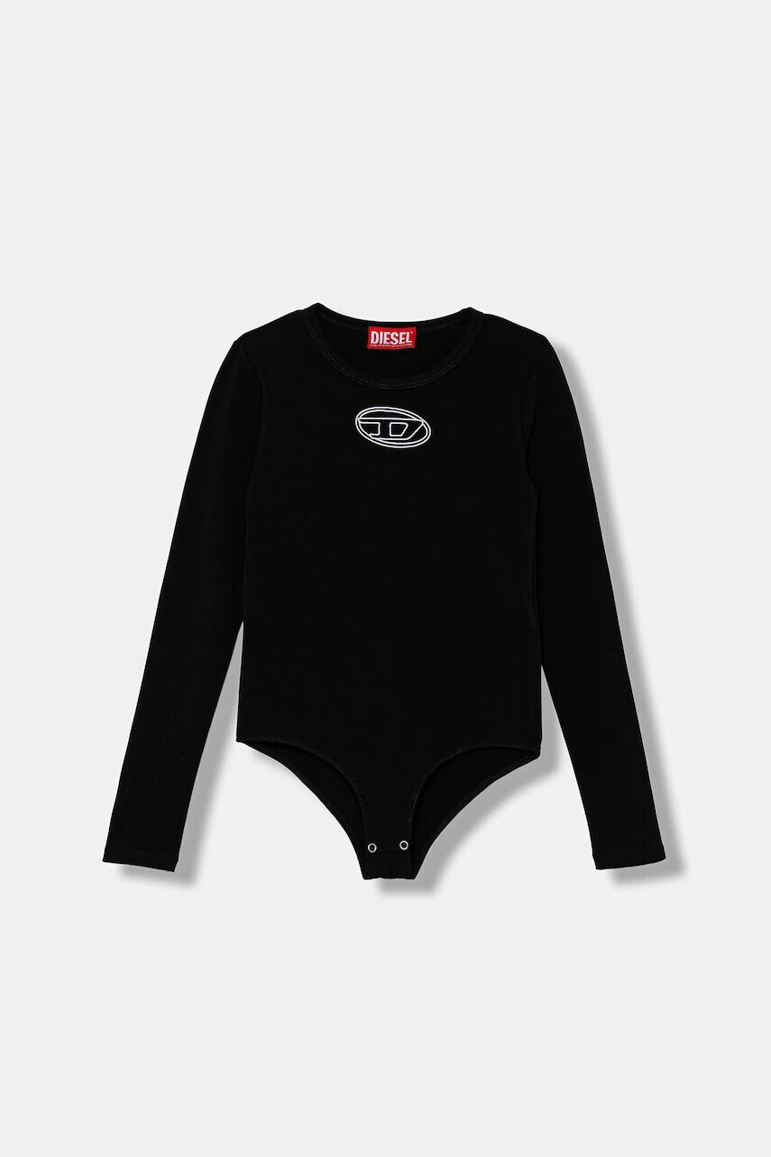 Detské body Diesel BALAT T-SHIRT čierna farba, J02433