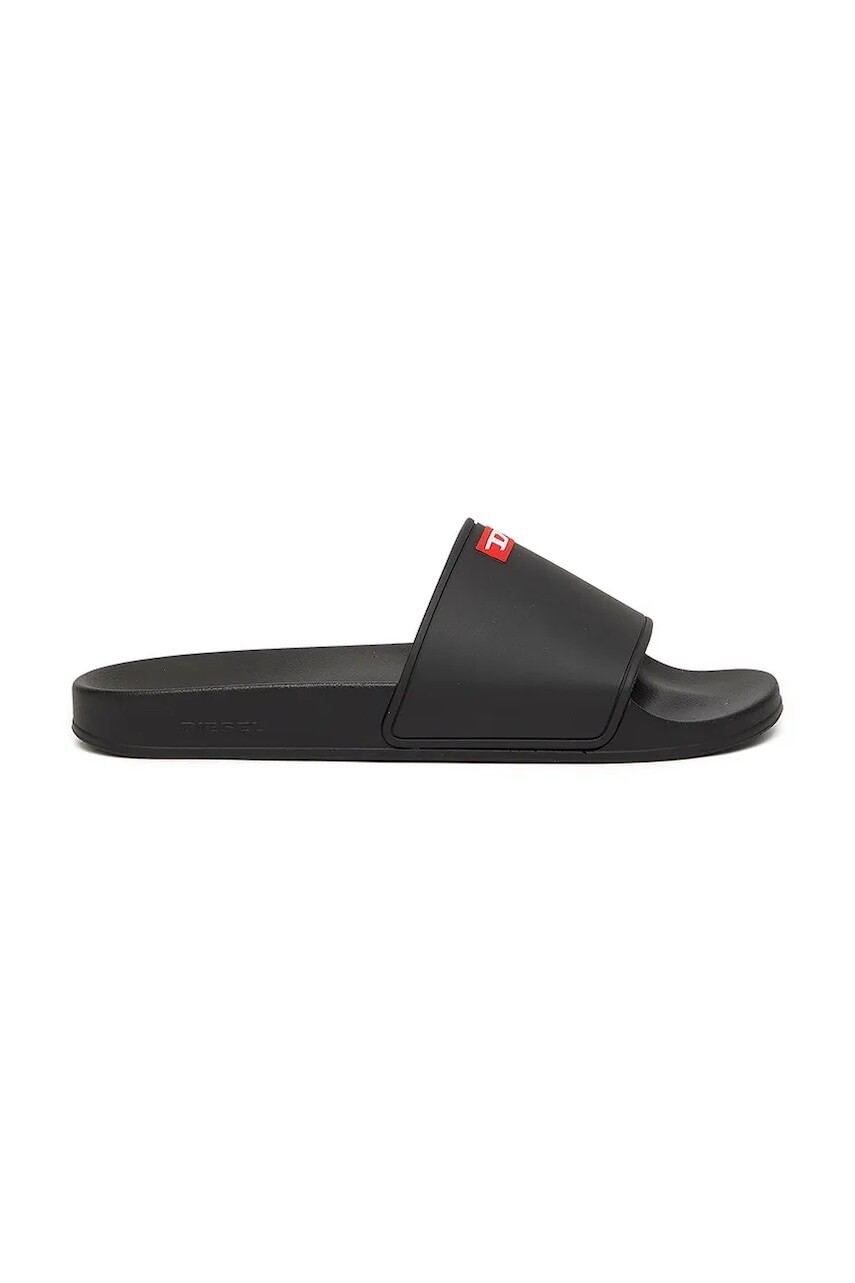 Šľapky Diesel Sa-Swim čierna farba, Y03712-P8453-T8013
