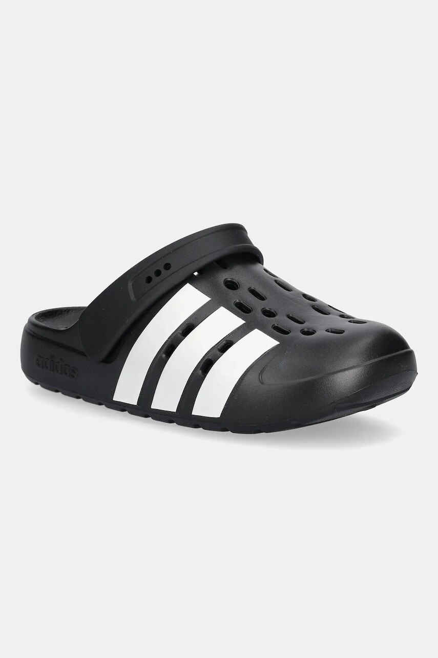 Šľapky adidas Adilette Clog 2.0 čierna farba, JQ8058