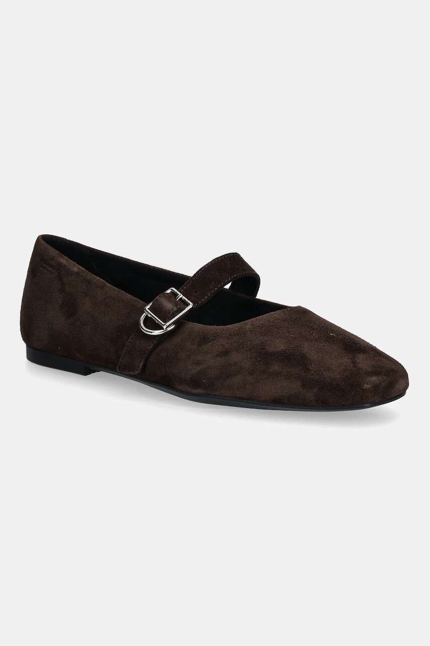 Semišové baleríny Vagabond Shoemakers JOLIN hnedá farba, 5608-040-32