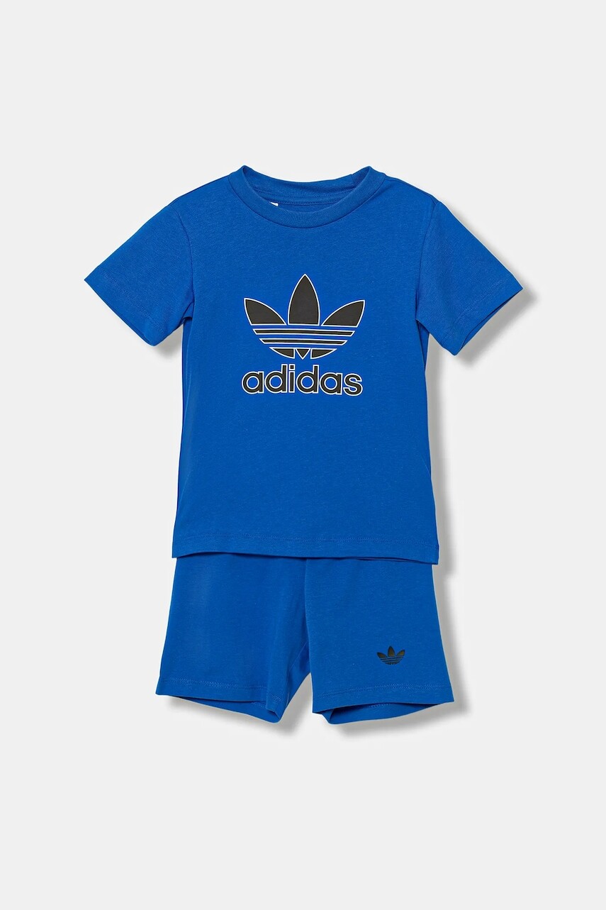 Detská súprava adidas Originals modrá farba, KA2652