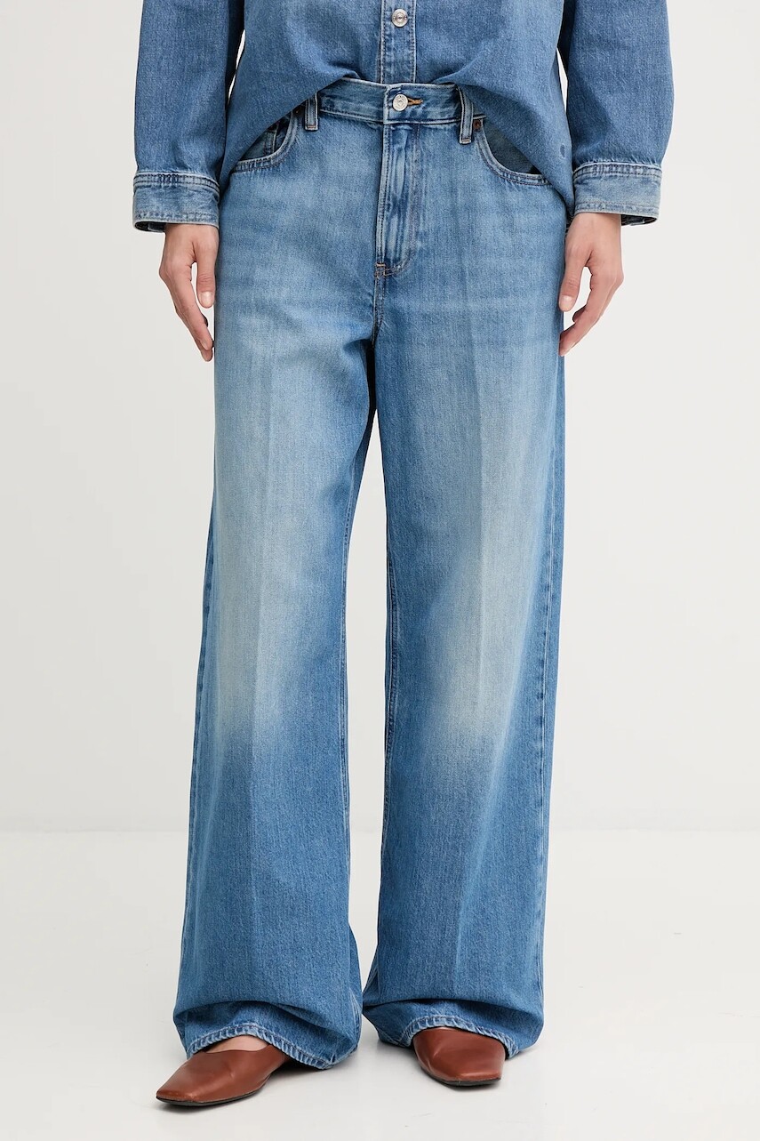 Rifle Calvin Klein Jeans vysoký pás, LV047C727G