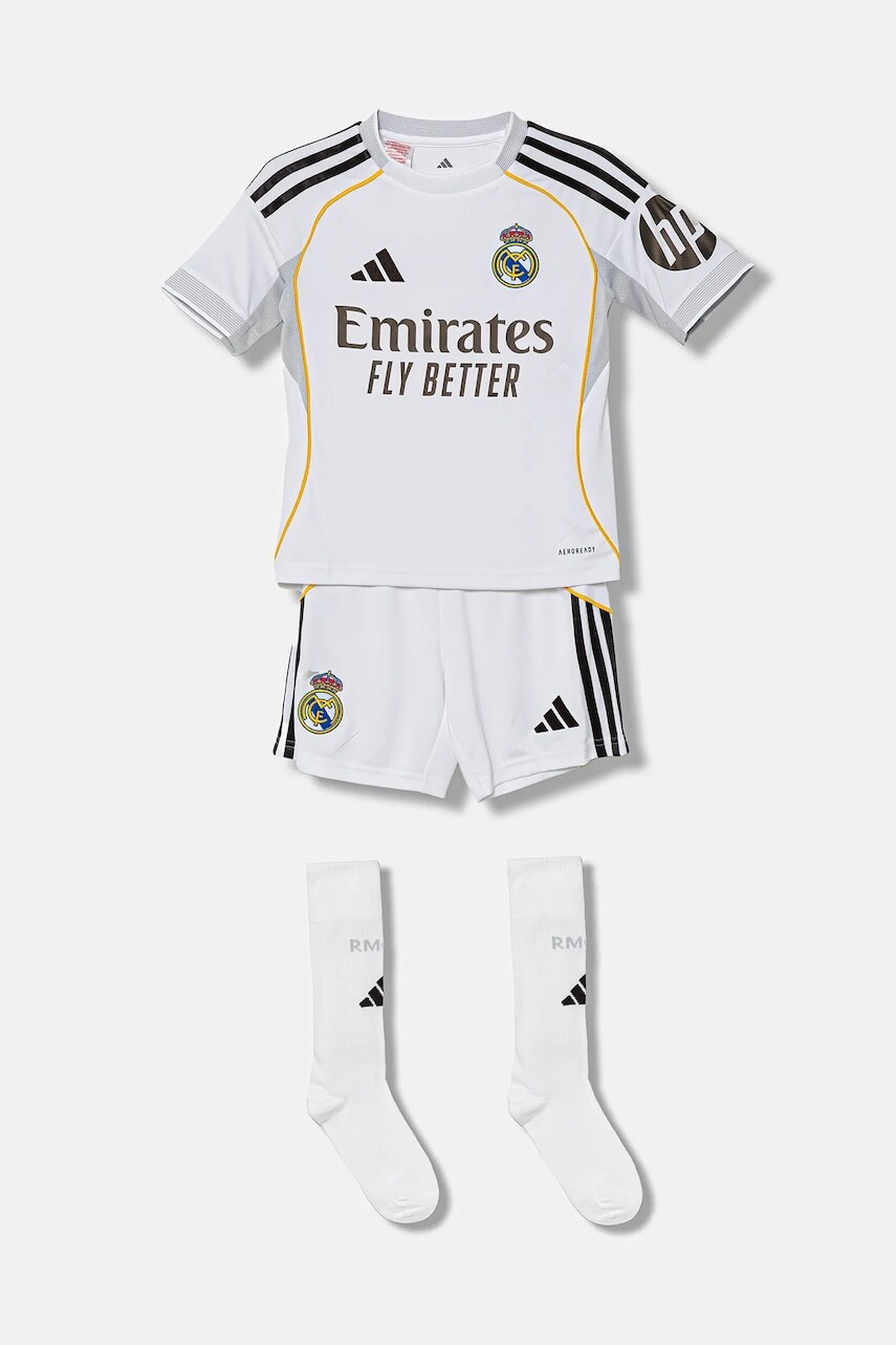 Detská súprava adidas Performance REAL MADRID biela farba, JN8889
