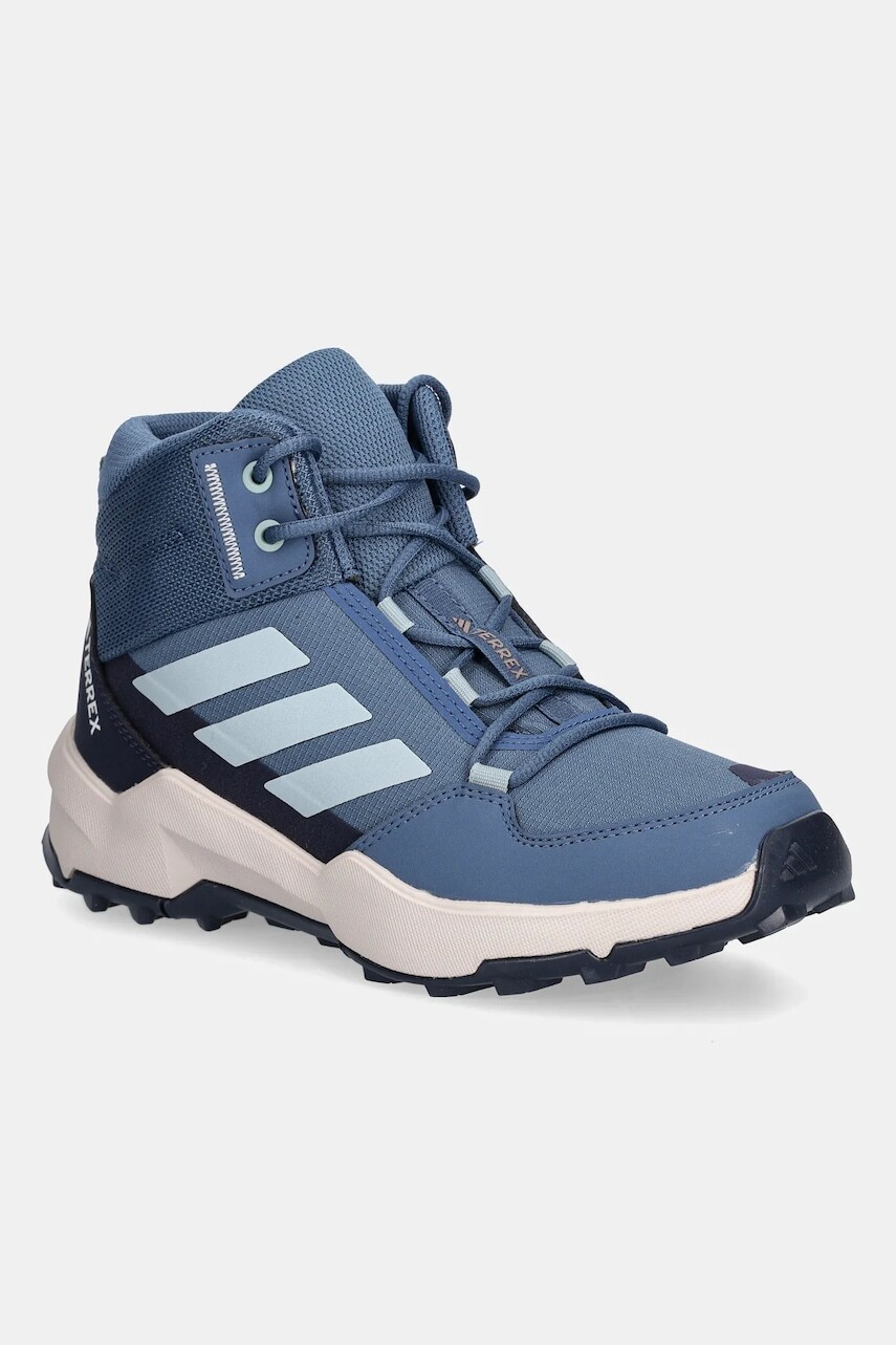 Detské topánky adidas TERREX TERREX AX4R MID modrá farba, JI1890