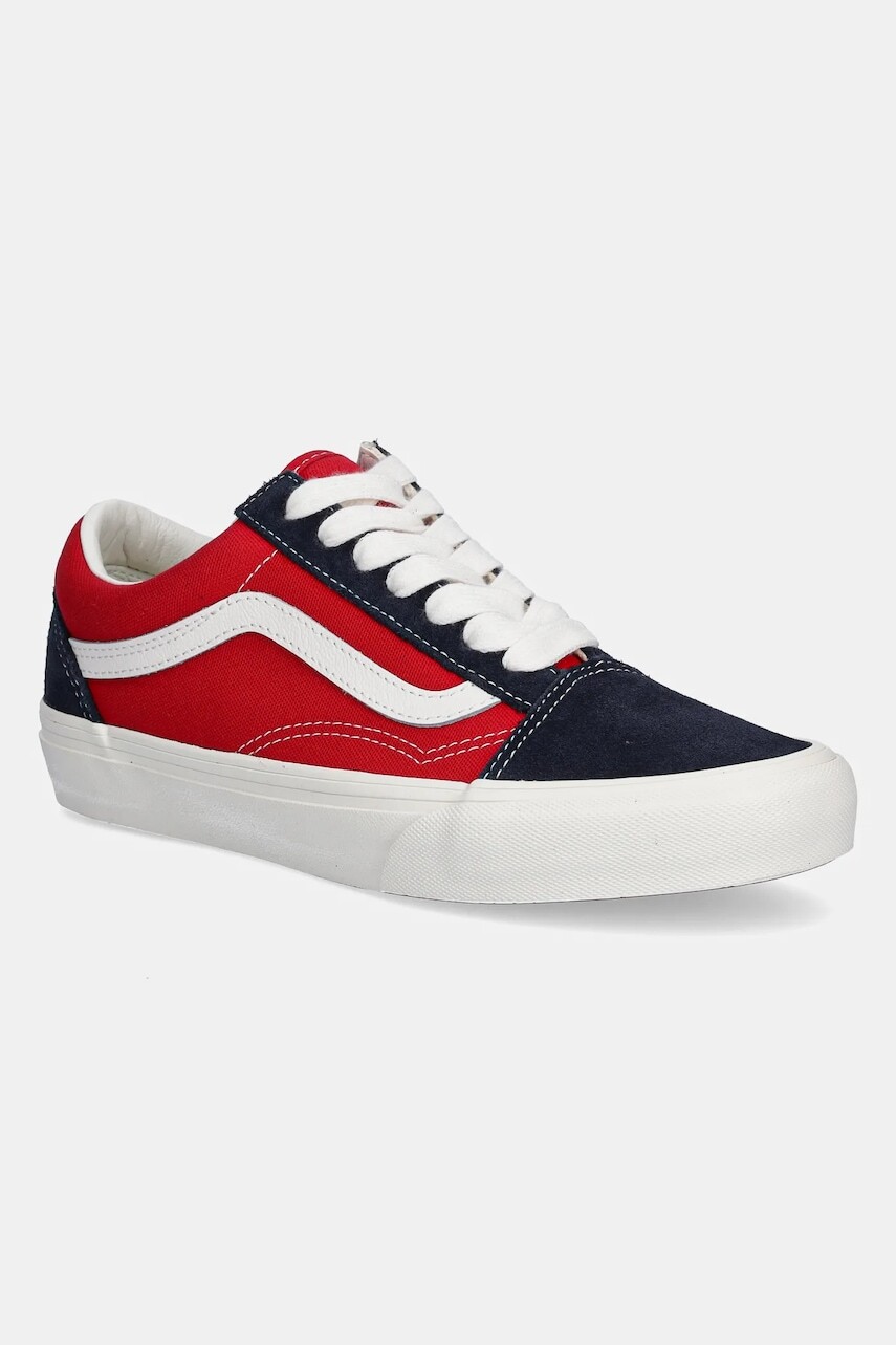 Tenisky Vans Old Skool červená farba, VN000D9YY9T1