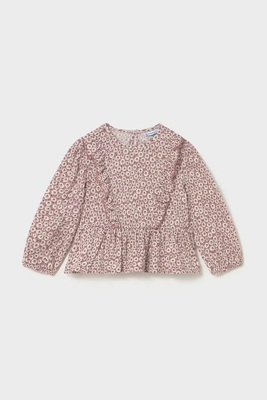 Blúzka Mayoral fialová farba, 2113