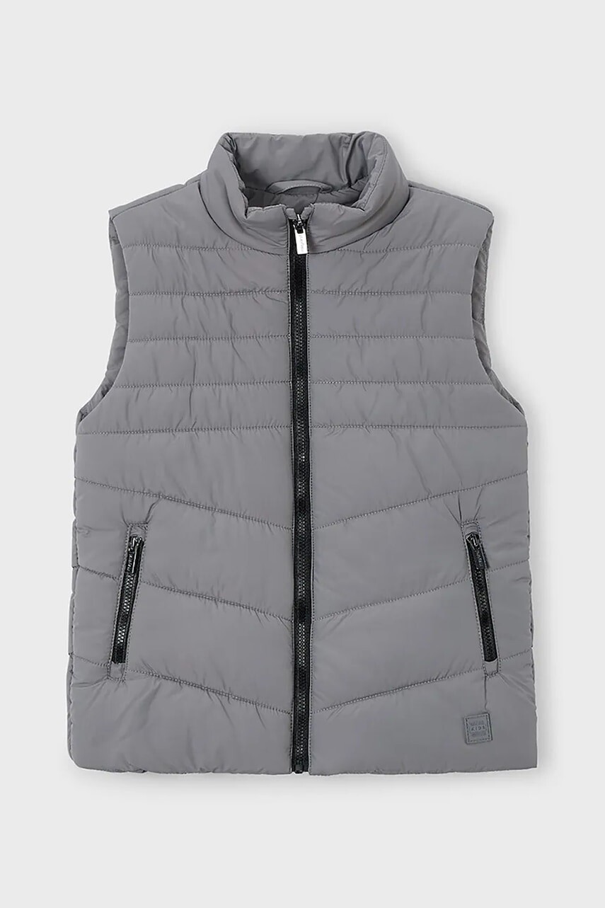 Detská vesta Mayoral šedá farba, 4383