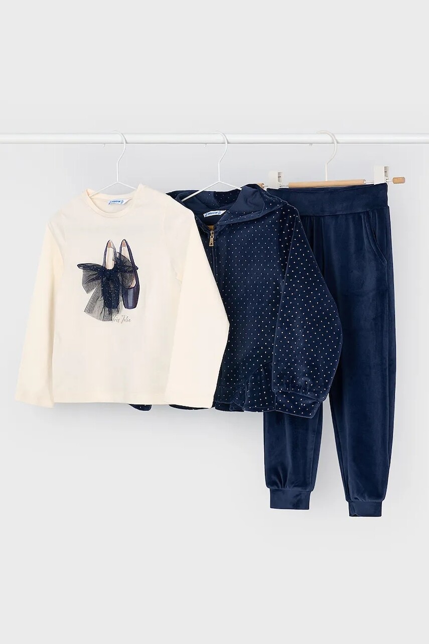 Detská tepláková súprava Mayoral modrá farba, 4892