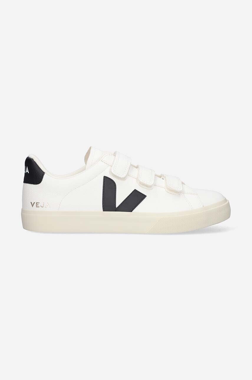 Kožené tenisky Veja Recife Logo Chromefree biela farba, RC0502790