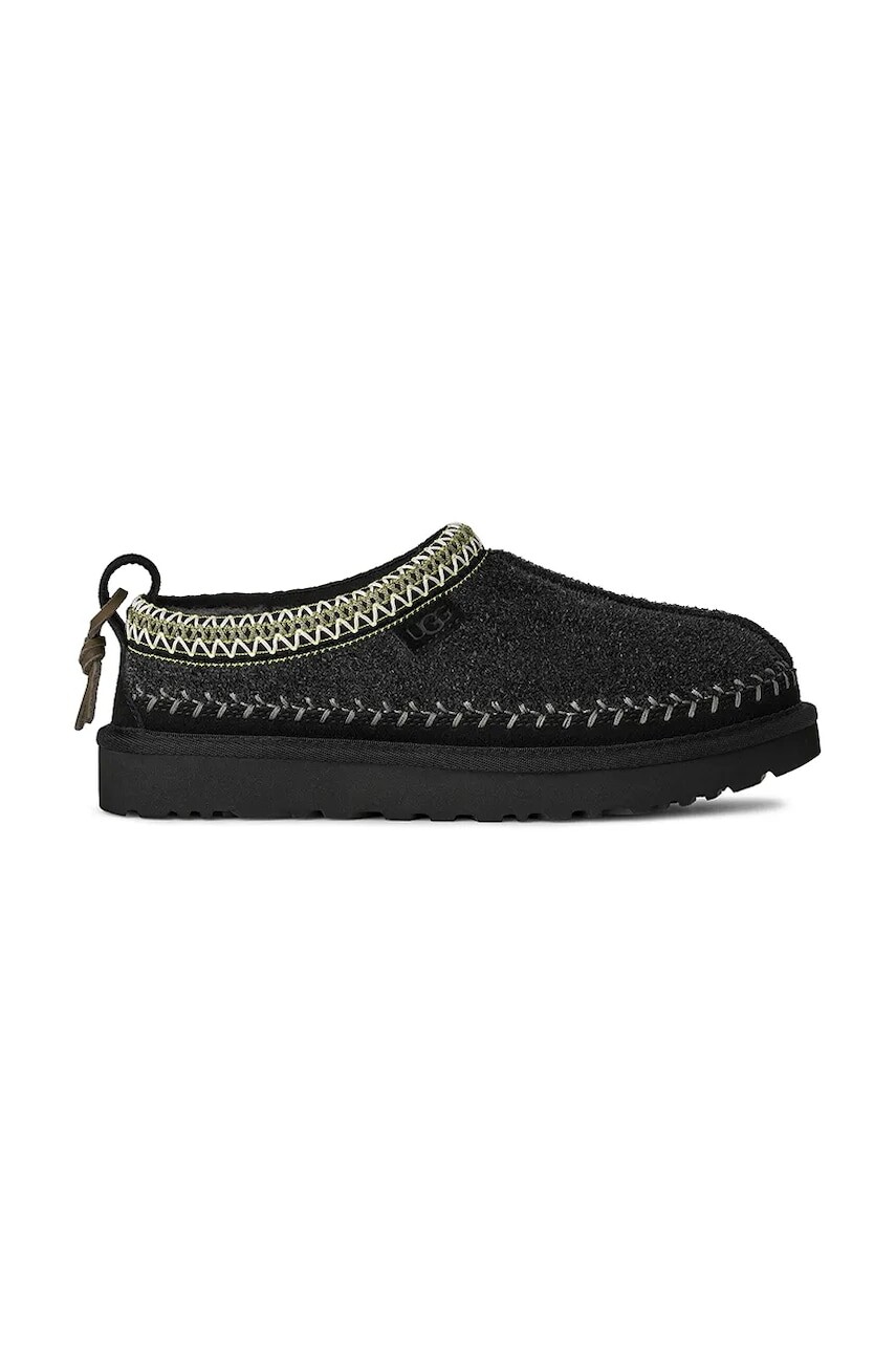Papuče UGG Tasman Biarritz čierna farba, 1171444.BLK
