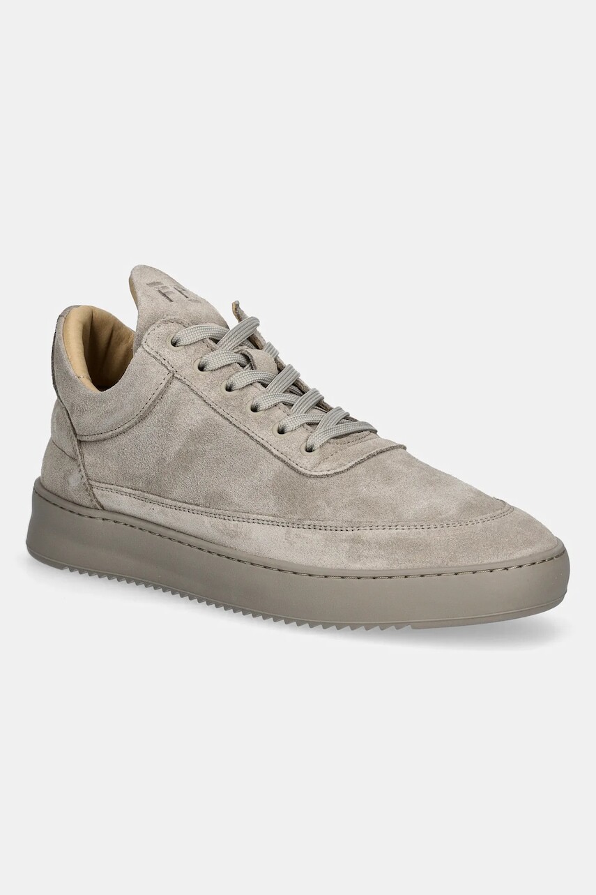 Semišové tenisky Filling Pieces Low Top Suede pánske, béžová farba, 10122792205