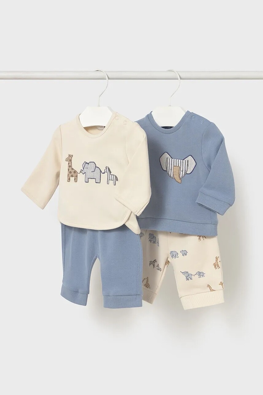 Sada pre bábätká Mayoral Newborn modrá farba, 2621