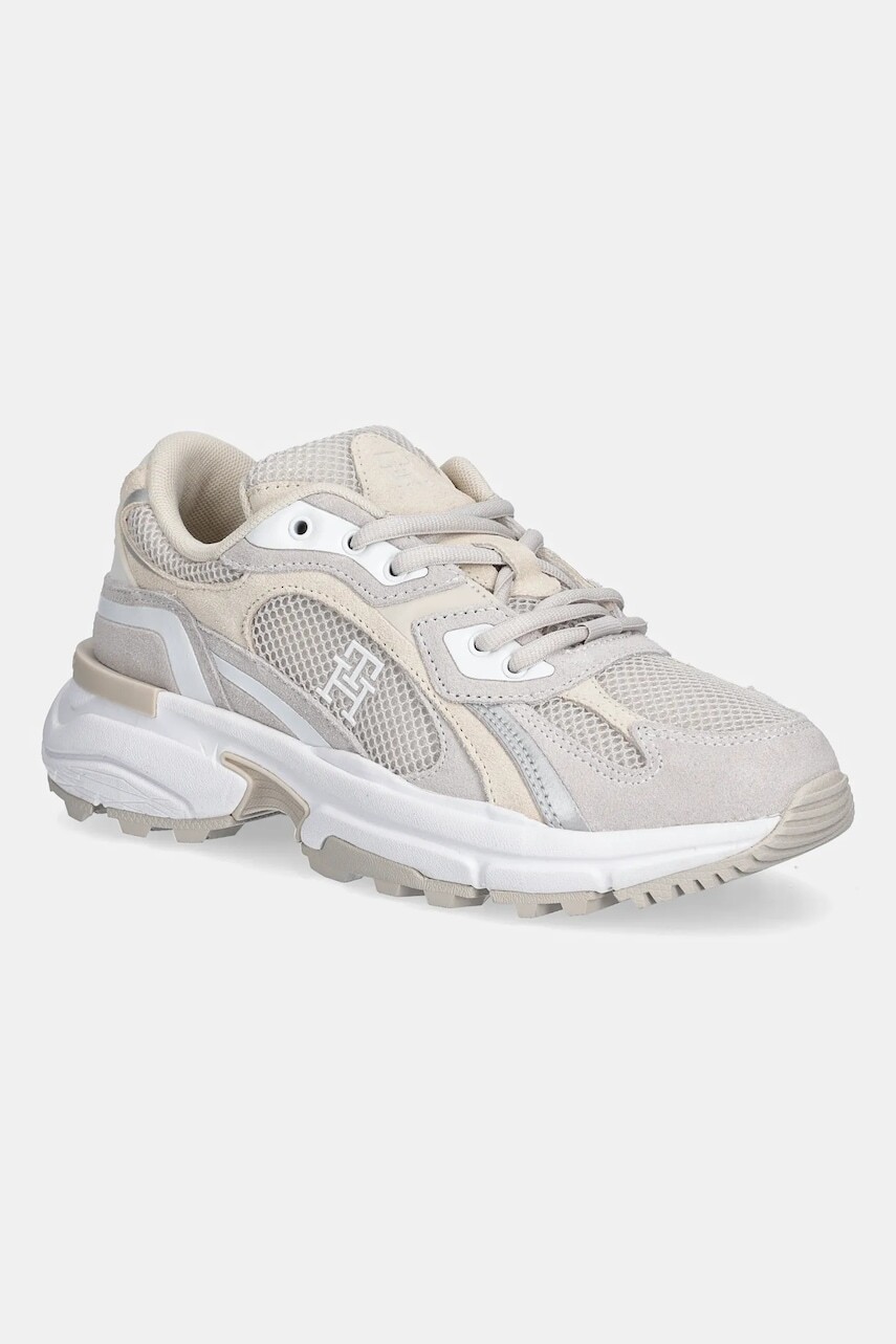 Tenisky Tommy Hilfiger TH MODERN RUGGED RUNNER šedá farba, FW0FW08692