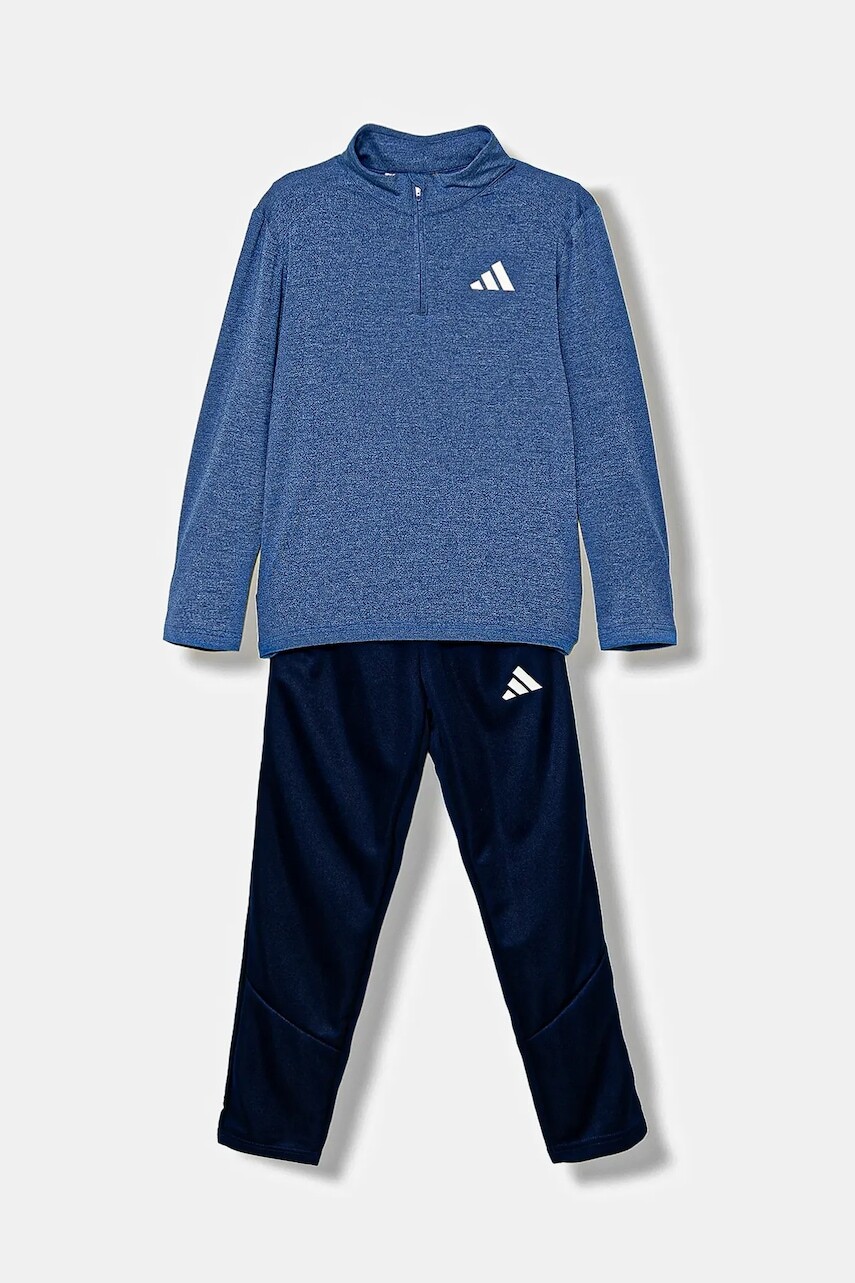Detská tepláková súprava adidas modrá farba, JL7085