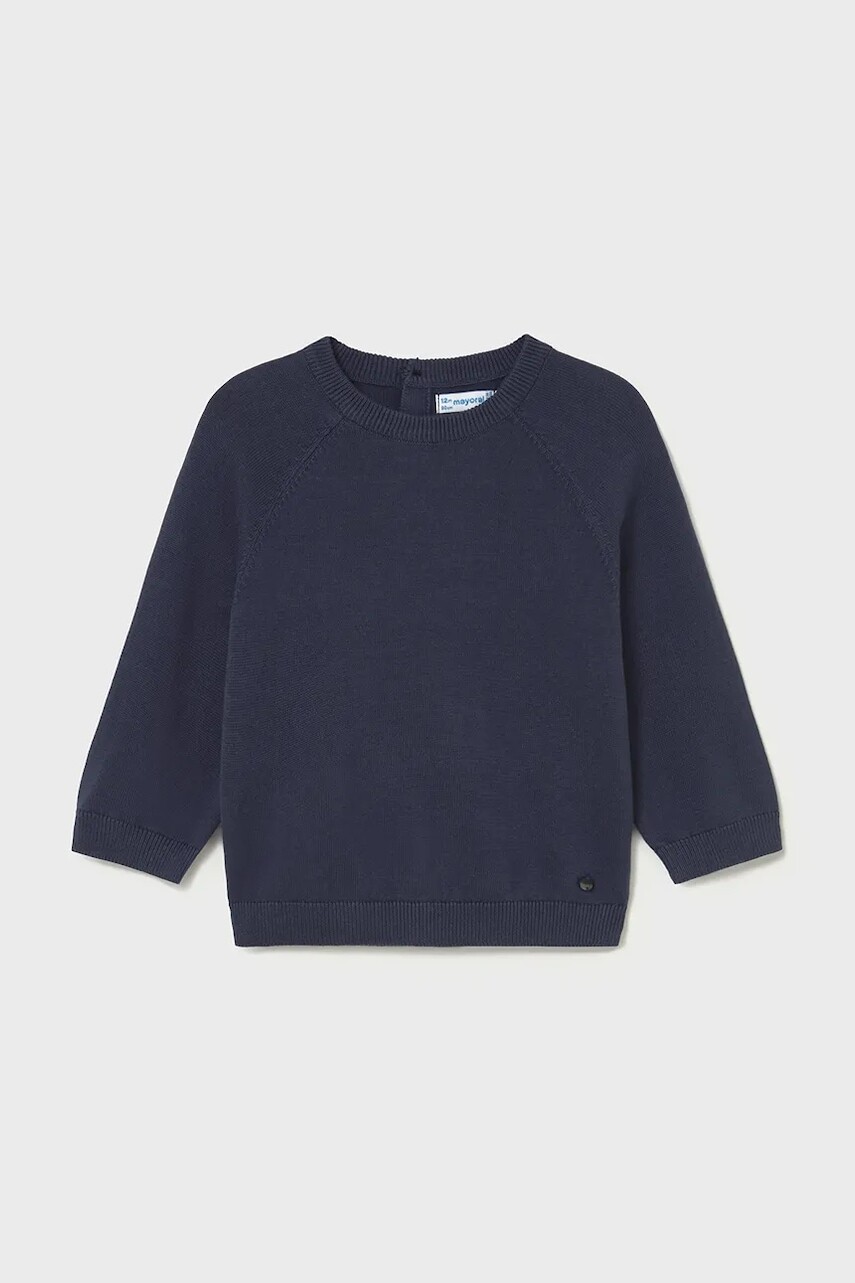 Sveter pre bábätká Mayoral tmavomodrá farba, 309