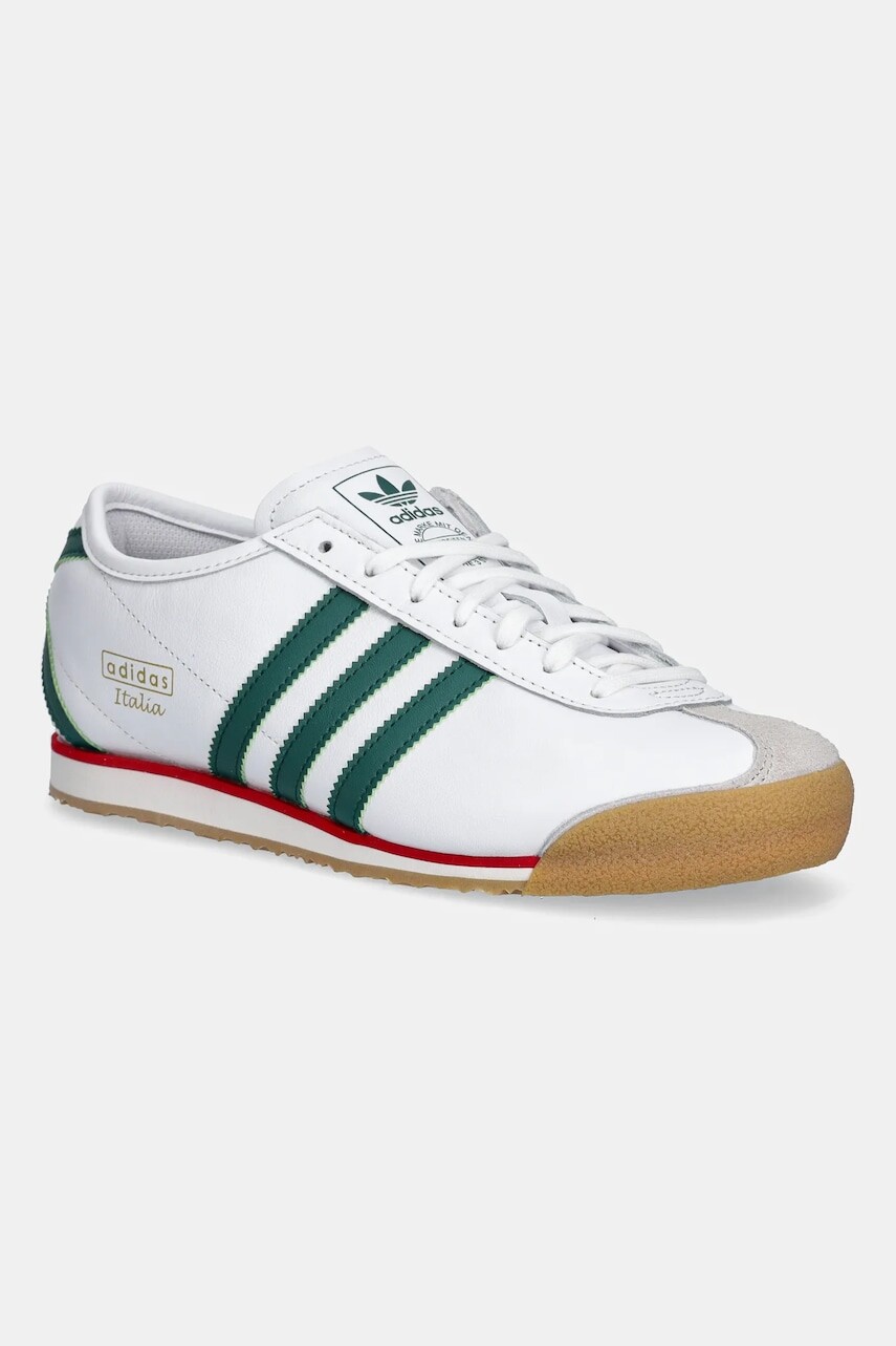 Kožené tenisky adidas Originals Italia 70S biela farba, JS1325