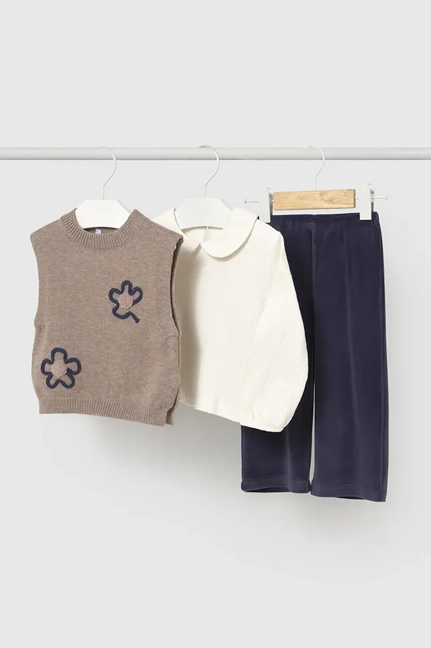 Sada pre bábätká Mayoral tmavomodrá farba, 2596