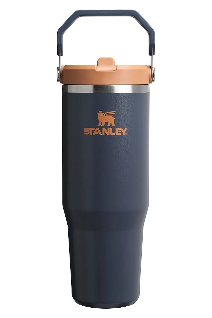 Termo hrnček Stanley The IceFlow™ Flip Straw 2.0 0,89 l modrá farba