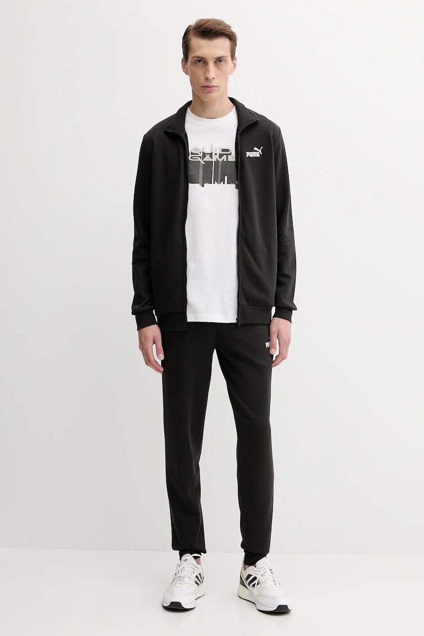 Tepláková súprava Puma čierna farba, 688175