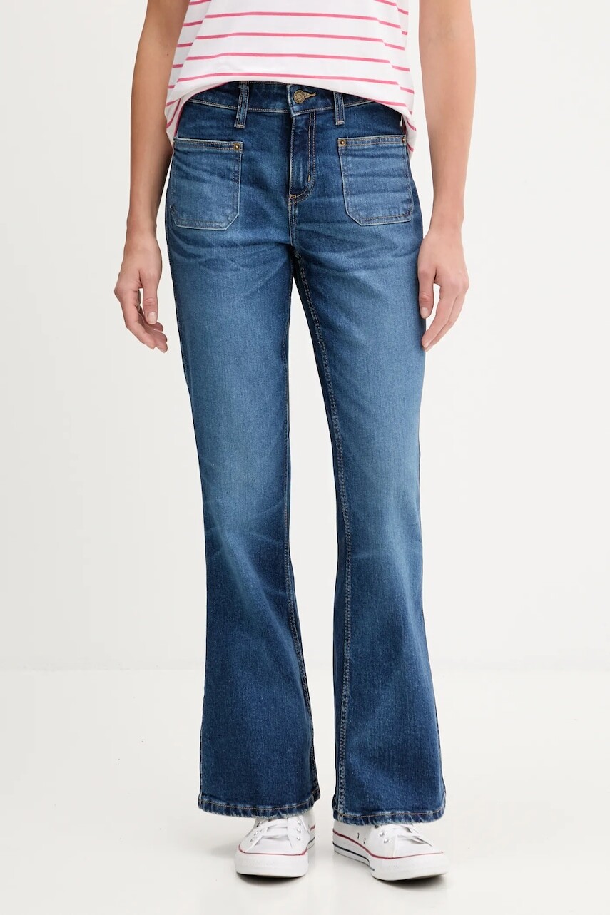 Rifle Guess Jeans vysoký pás, W5YA1Z D5RA1