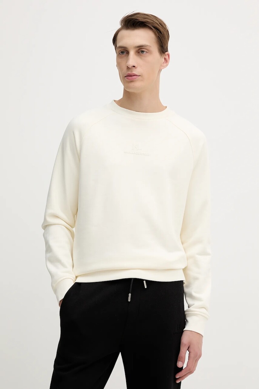 Mikina Karl Lagerfeld béžová farba, jednofarebná, 554910.705007