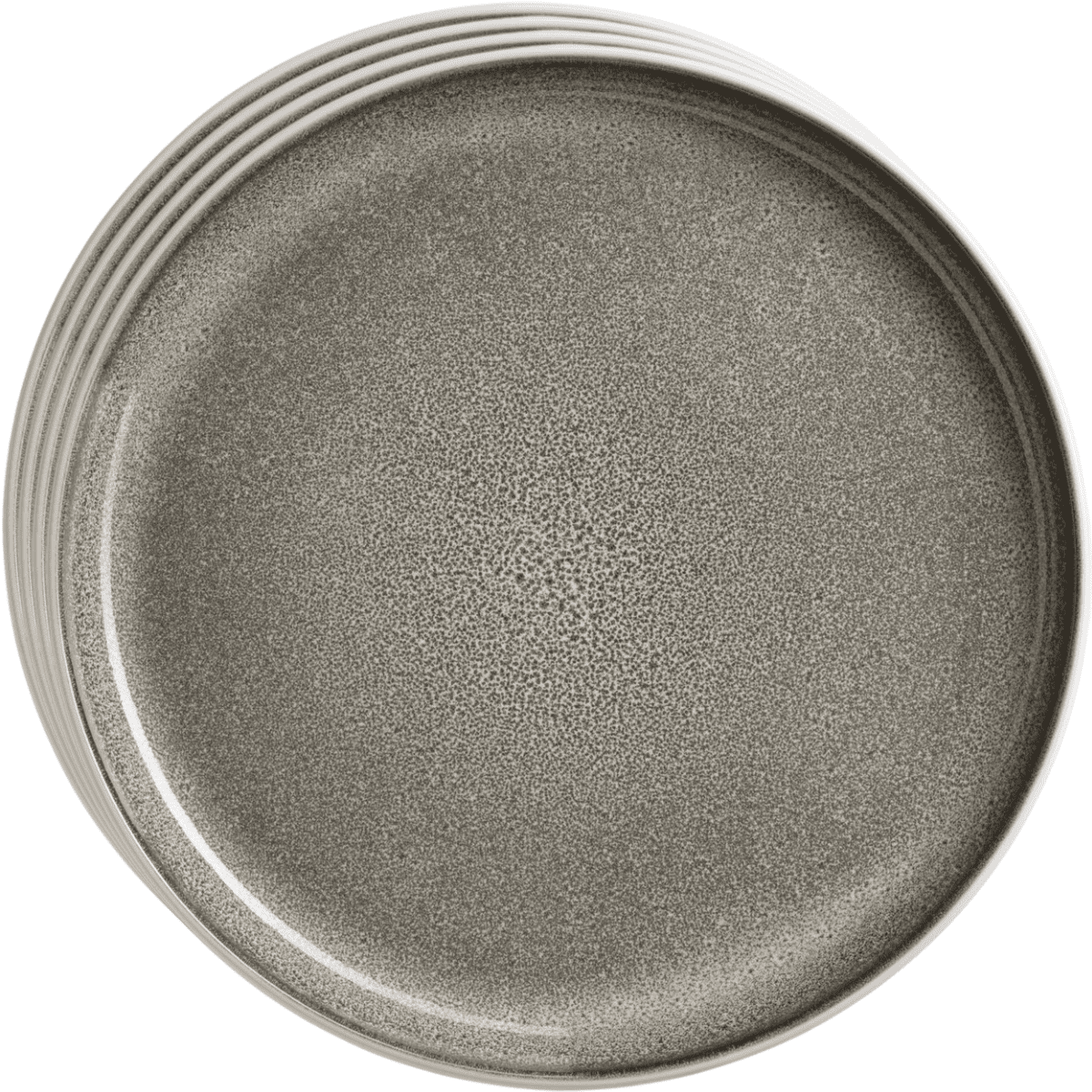 Mäser Sada dezertných tanierov Lunaria Brown 20cm, 4 ks