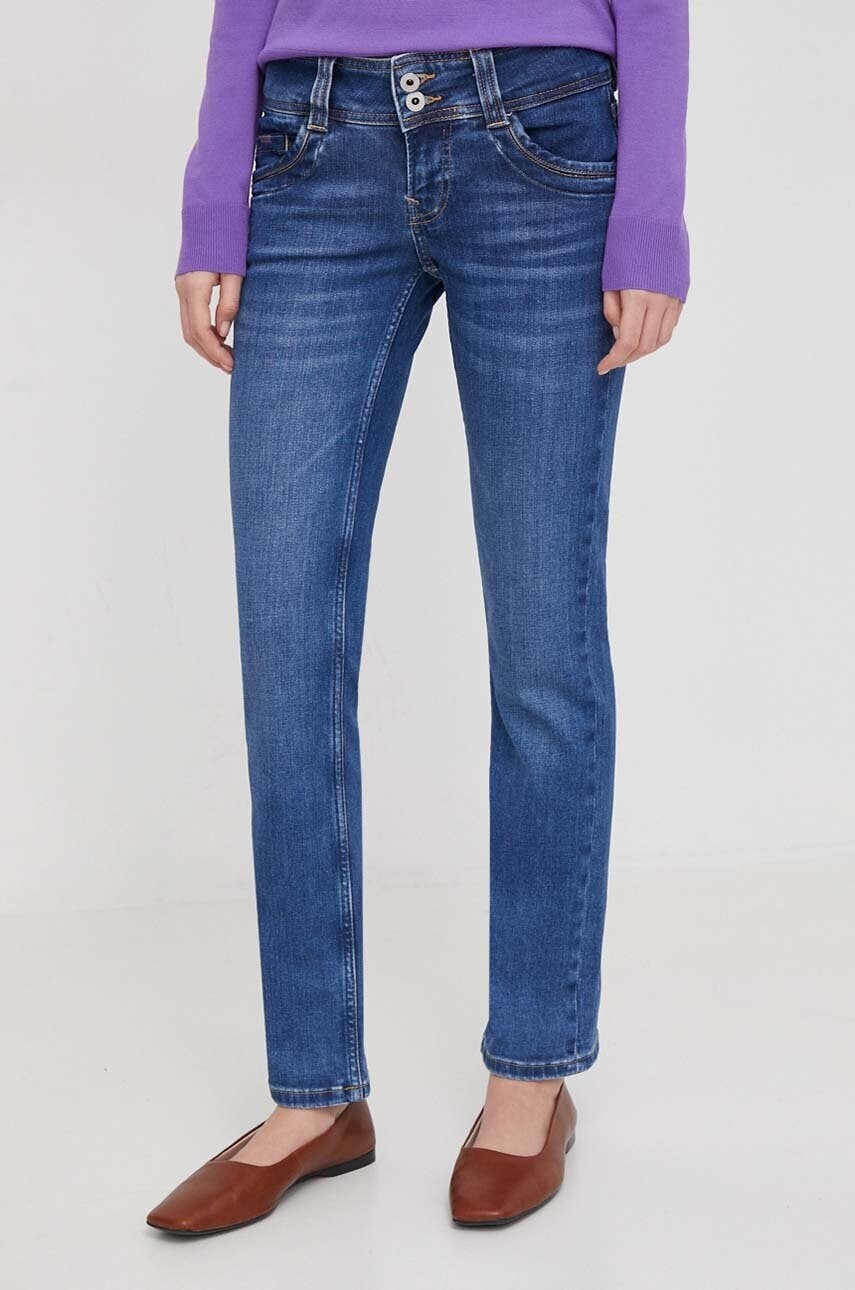 Rifle Pepe Jeans SLIM LW dámske, PL204588XW6