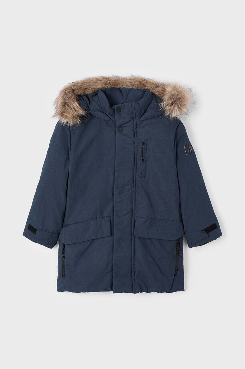 Detská bunda Mayoral tmavomodrá farba, 4468
