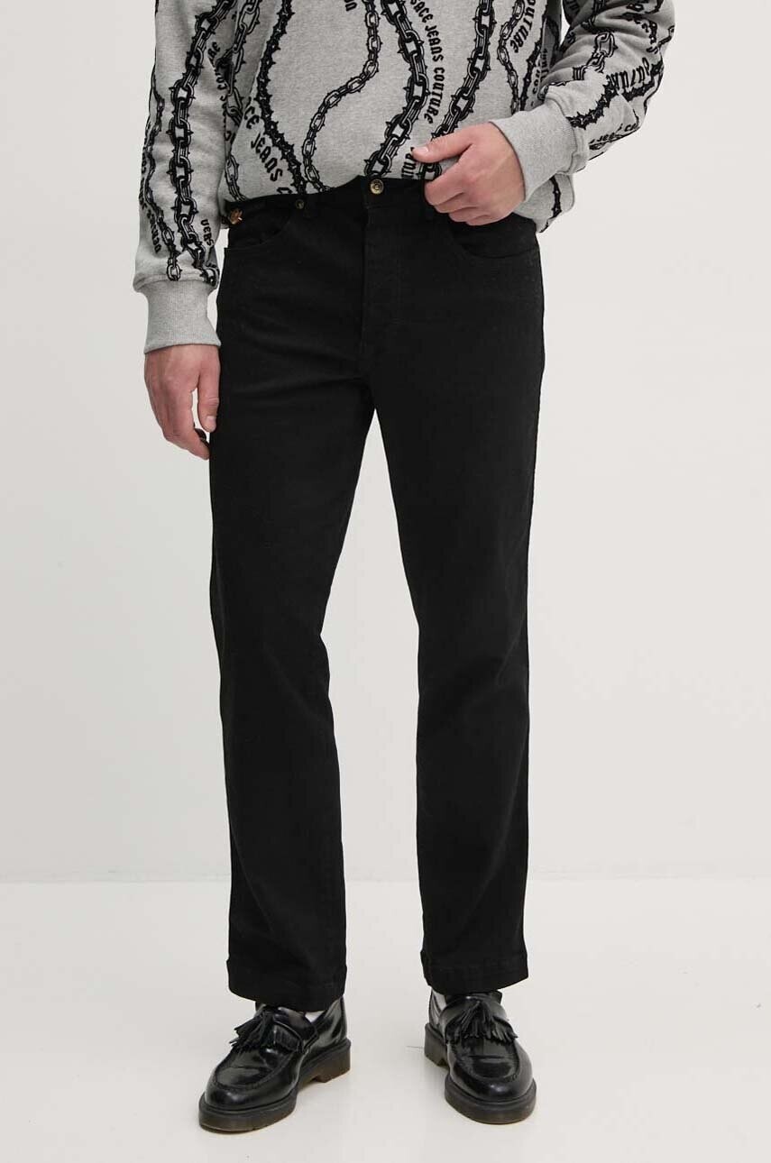 Rifle Versace Jeans Couture pánske, čierna farba, 77GAB501 CDW00