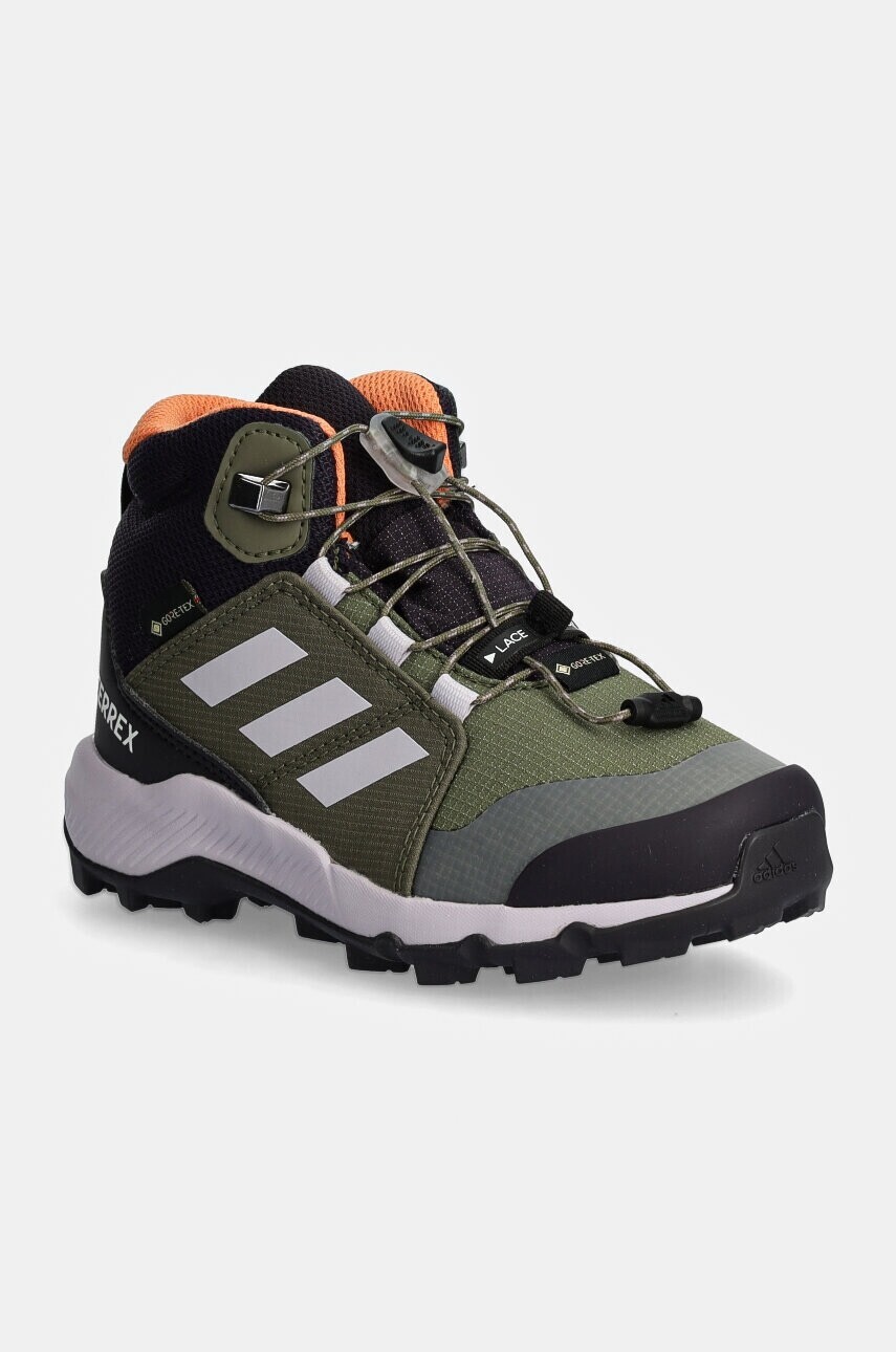 Detské topánky adidas TERREX TERREX MID GTX zelená farba, ID0928