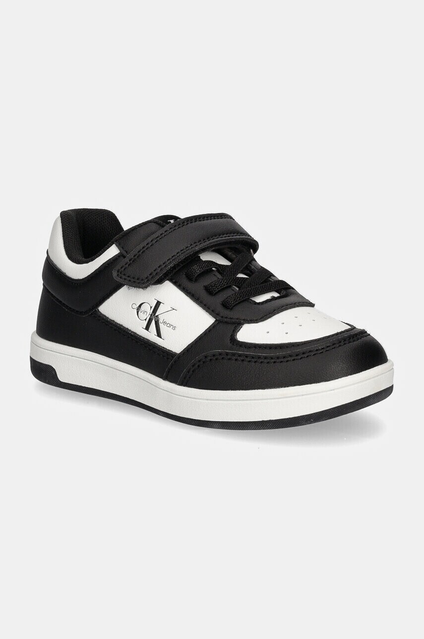 Detské tenisky Calvin Klein Jeans čierna farba, V1X9-81047