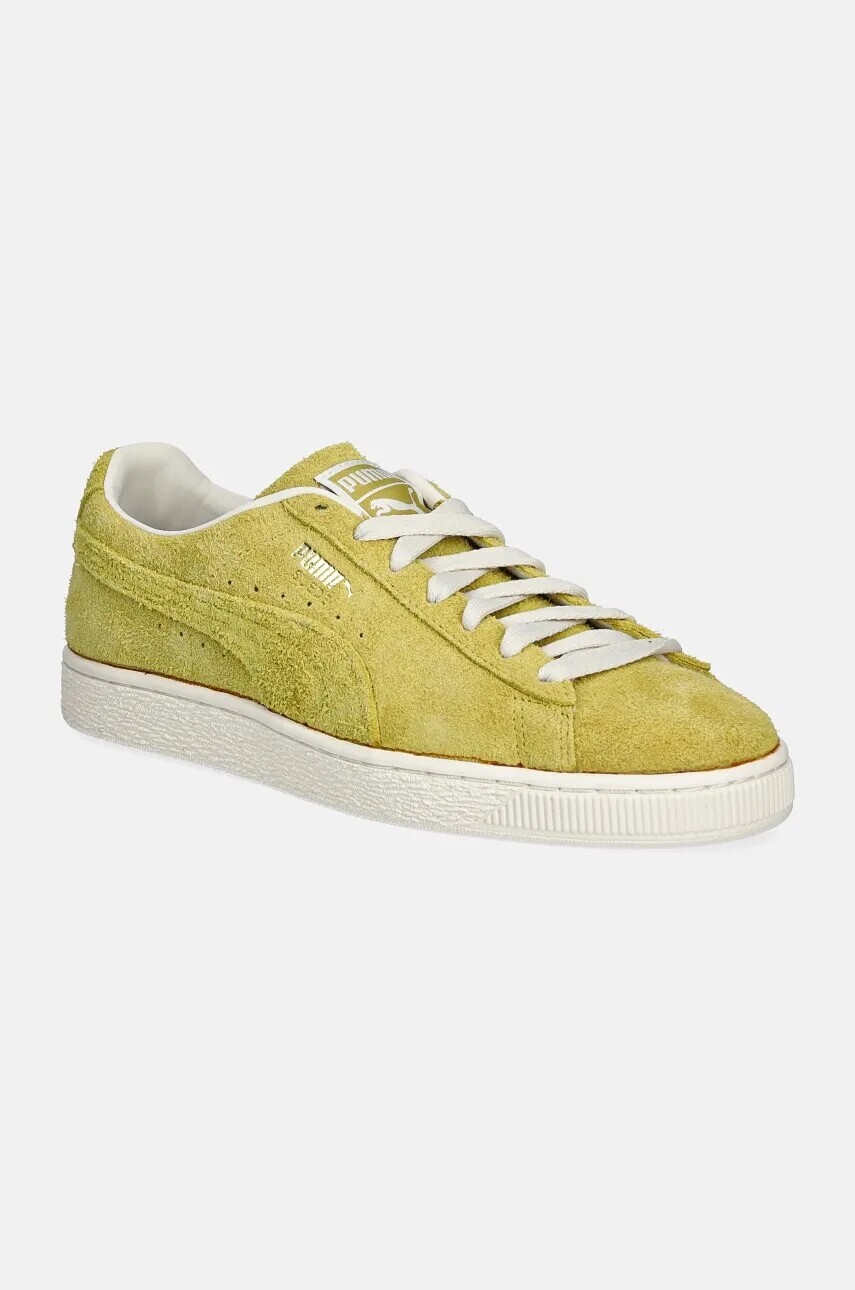 Semišové tenisky Puma Suede The NeverWorn IV zelená farba, 398945