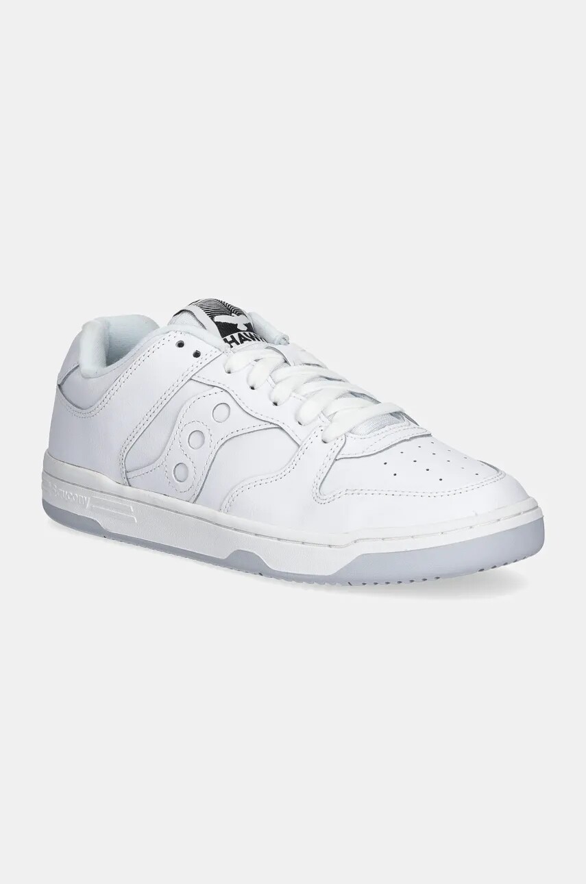 Kožené tenisky Saucony HAWK biela farba, S70851-3