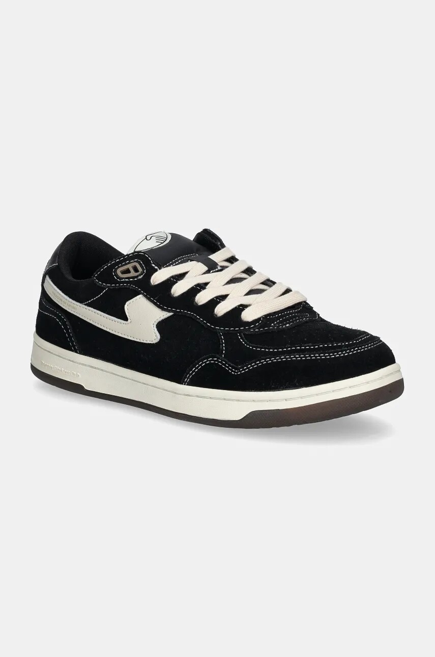 Semišové tenisky Stepney Workers Club Pro Cup 01 S-Strike Suede čierna farba, YQ02015