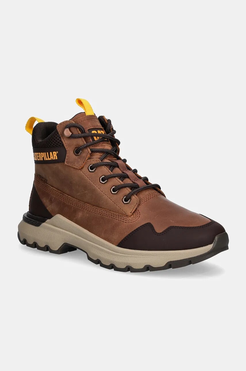 Topánky Caterpillar COLORADO SNEAKER WP pánske, hnedá farba, P725948