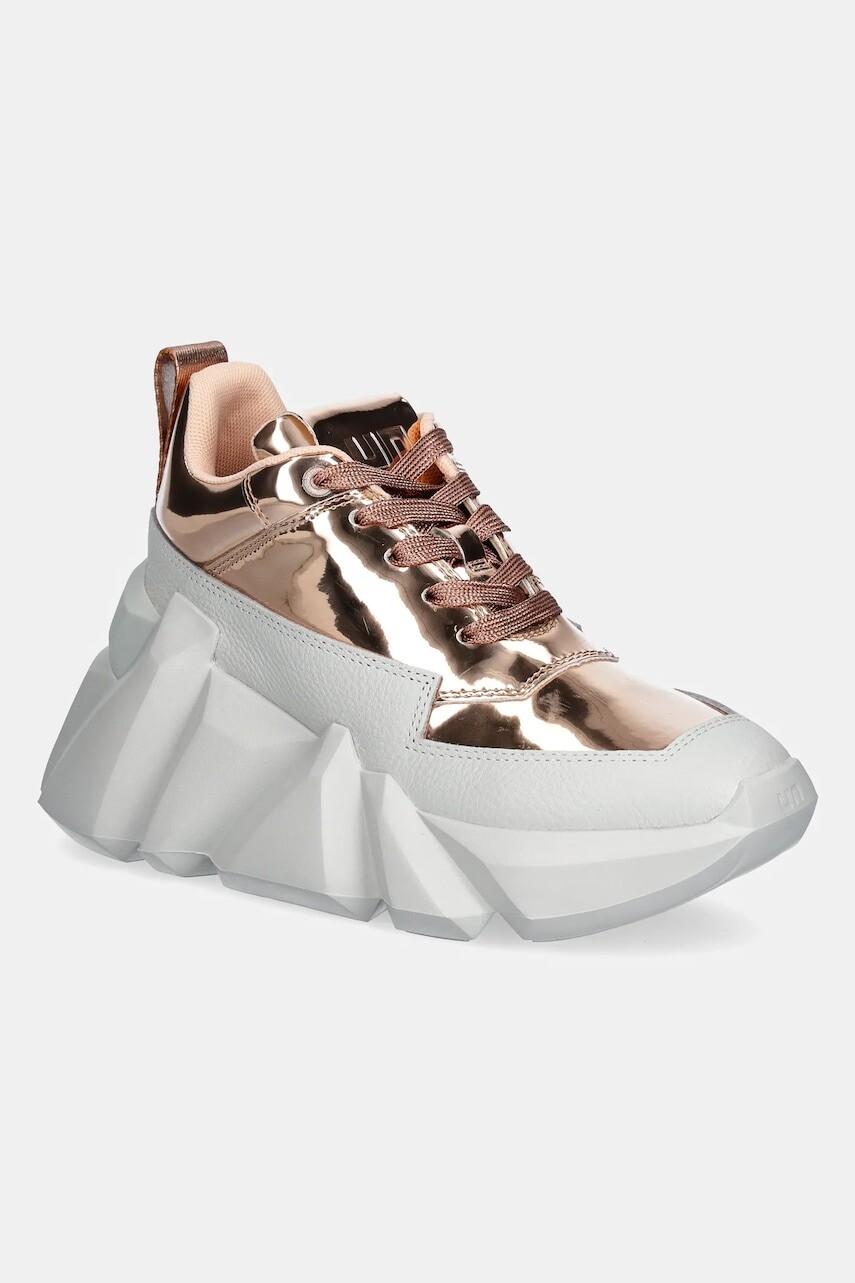 Kožené tenisky United Nude Space Kick Max zlatá farba, 1065622213
