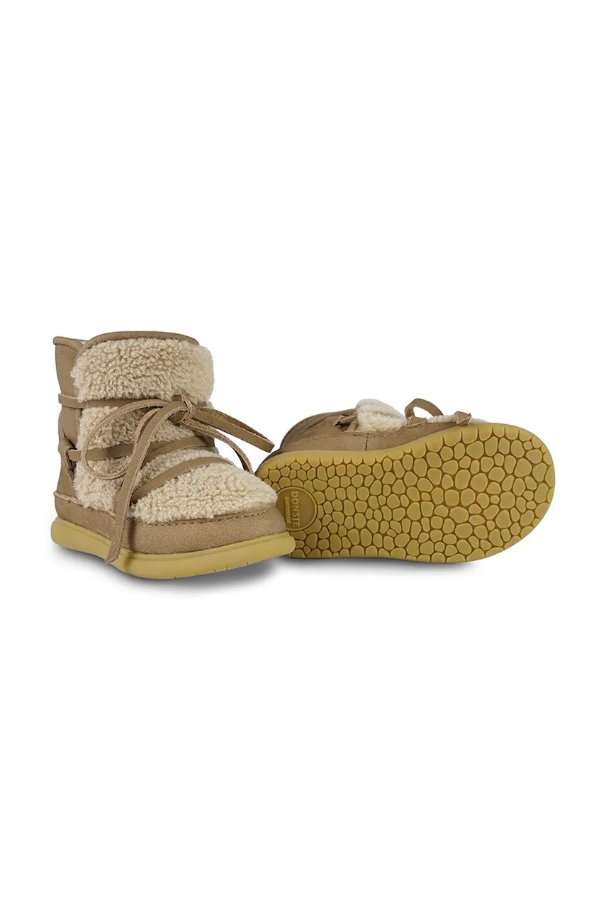 Detské snehule Donsje Ceysa Shoes béžová farba, 1500300
