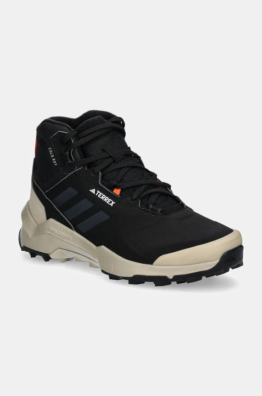 Topánky adidas TERREX AX4 Mid Beta COLD.RDY pánske, čierna farba, zateplené, IG8849