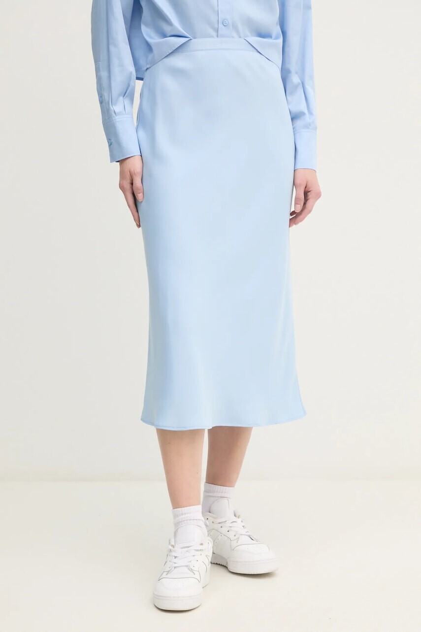 Sukňa Calvin Klein midi, rovný strih, K20K207884