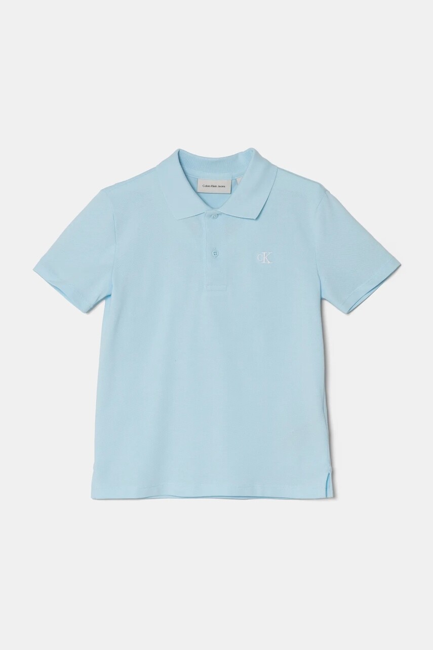 Detské polo tričko Calvin Klein Jeans jednofarebný, IB0IB02510