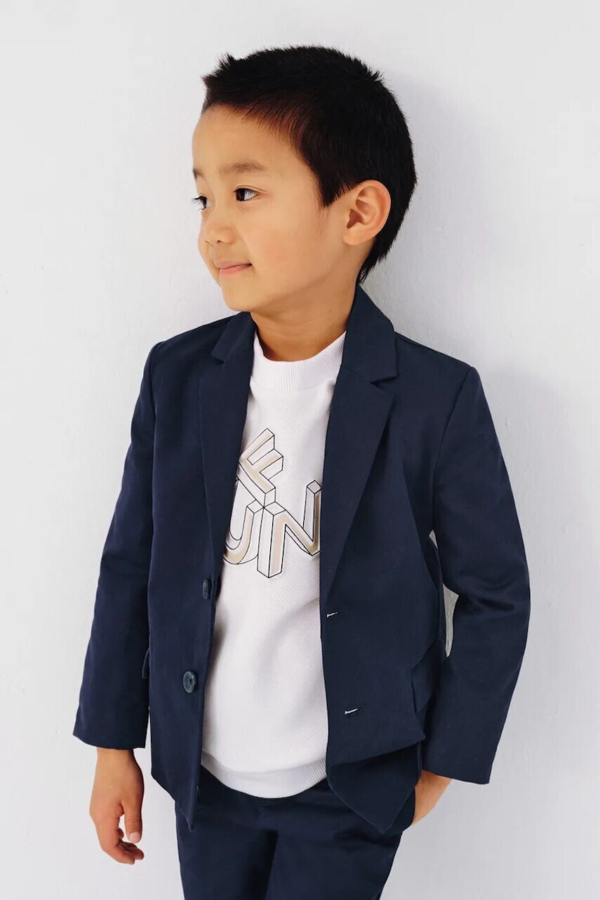 Detské sako Mayoral tmavomodrá farba, 3419
