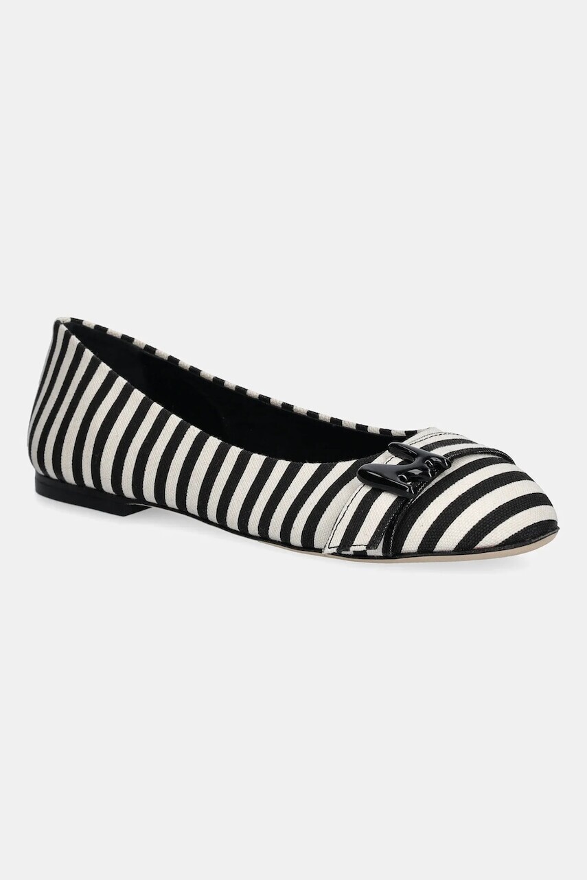 Baleríny MSGM čierna farba, 3841MDS350