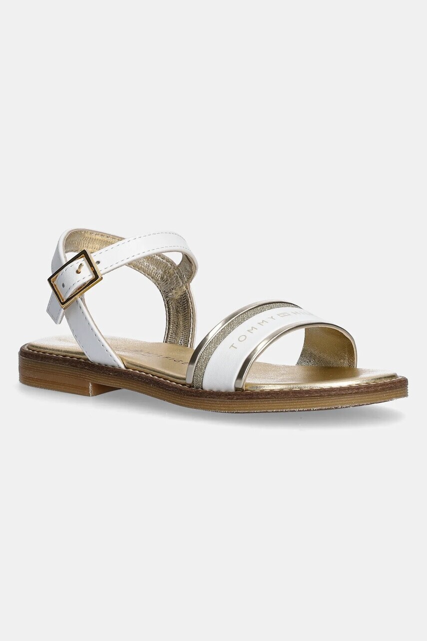 Detské sandále Tommy Hilfiger biela farba, T4A2-33944