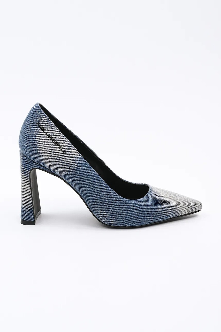 Lodičky Karl Lagerfeld Jeans PANACHE HI na podpätku, KLJ30824