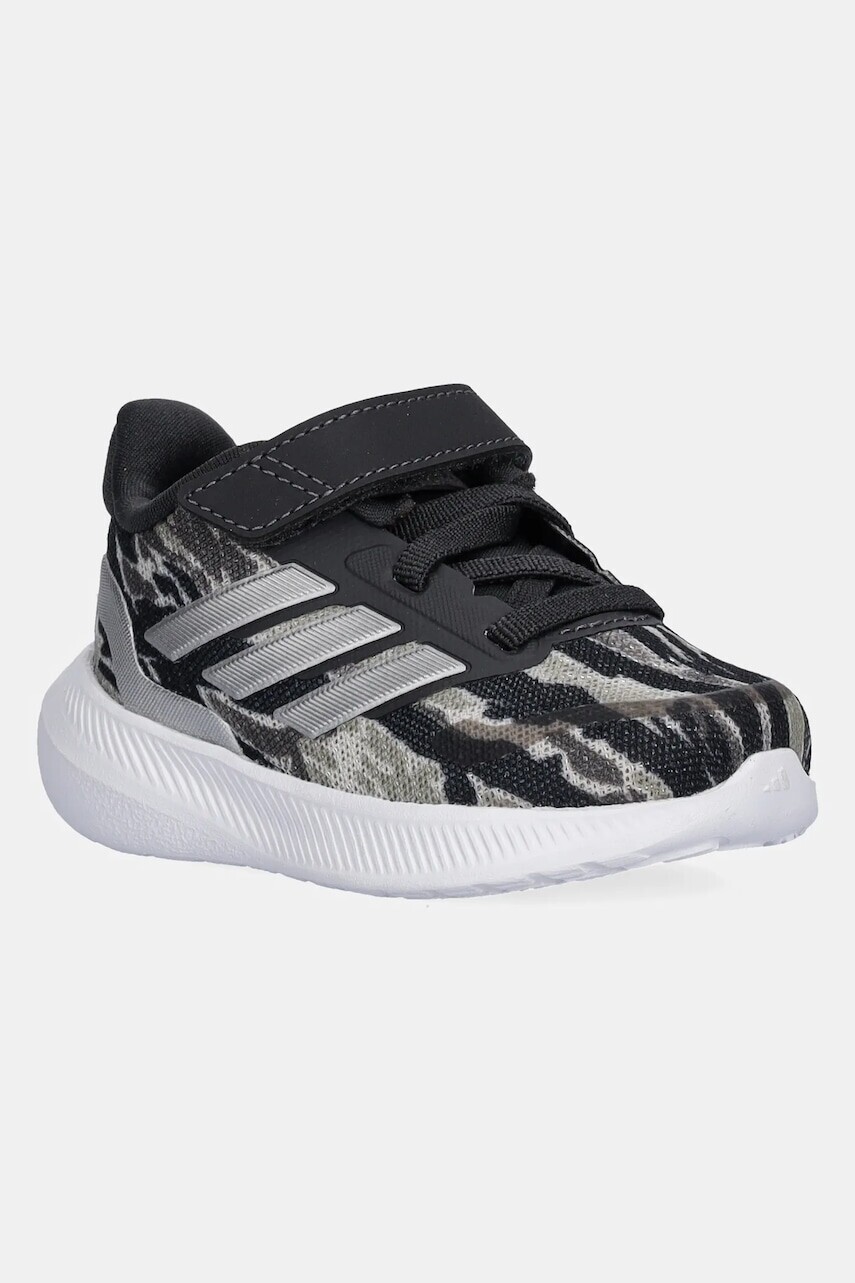Detské tenisky adidas RUNFALCON 5 šedá farba, JQ2194