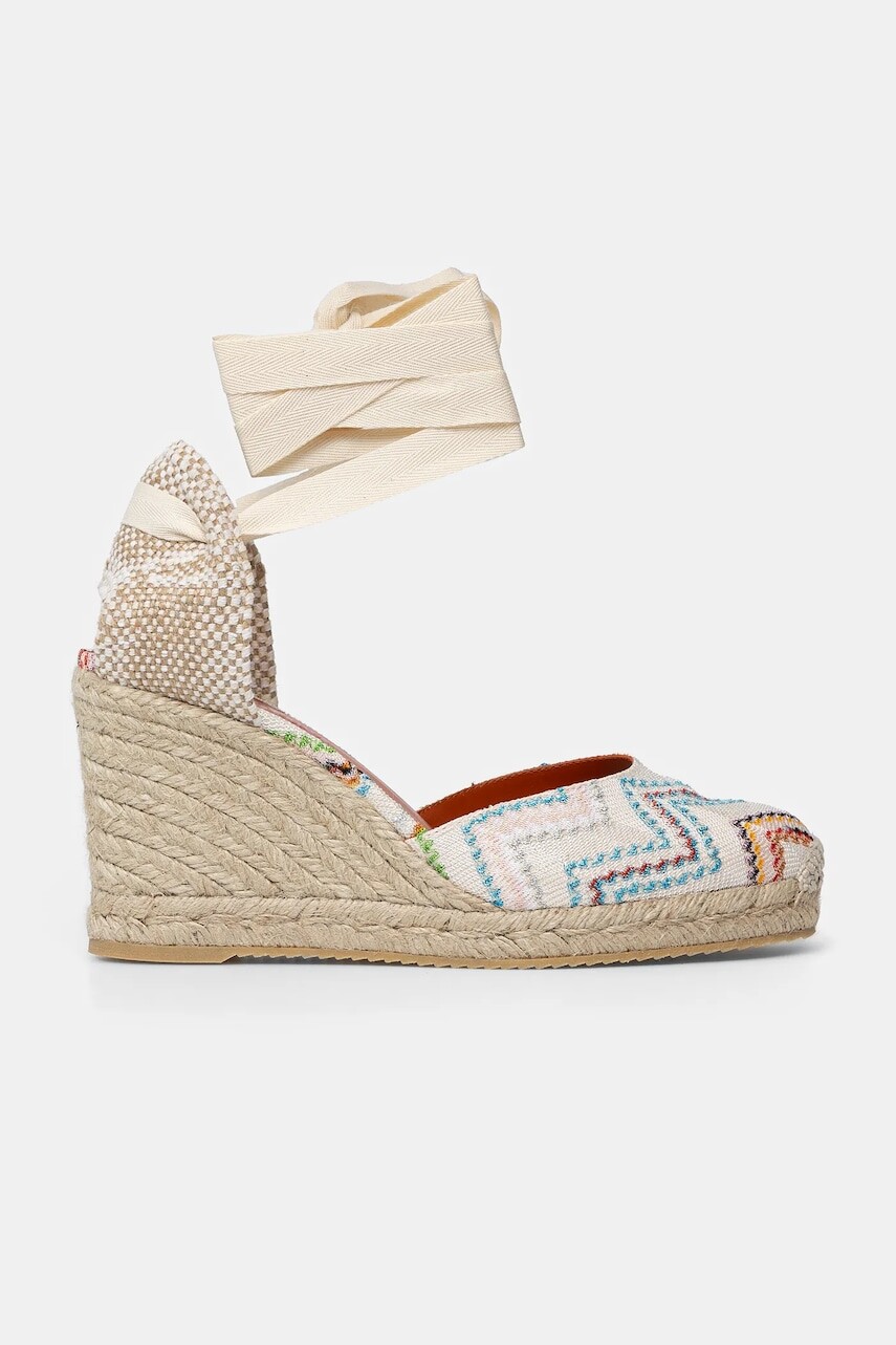 Espadrilky Missoni Eva 80 viac farieb, na kline, MWB008_081